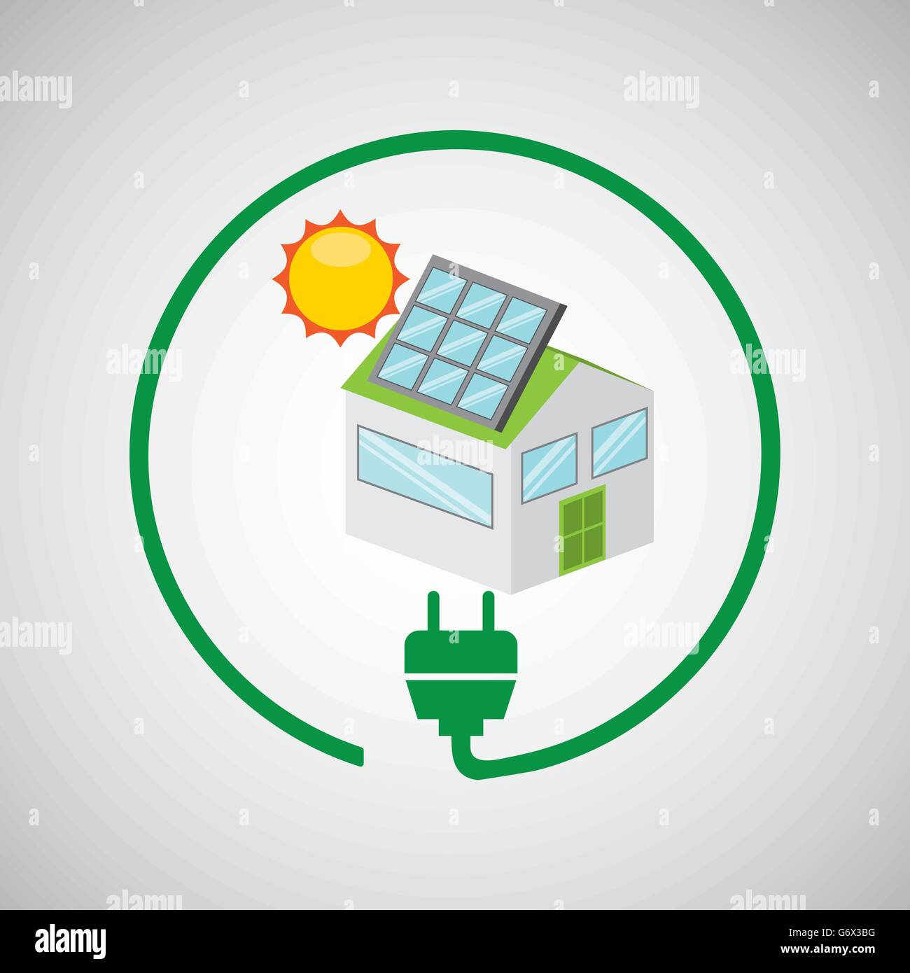 solar energy design Stock Vector Image & Art Alamy
