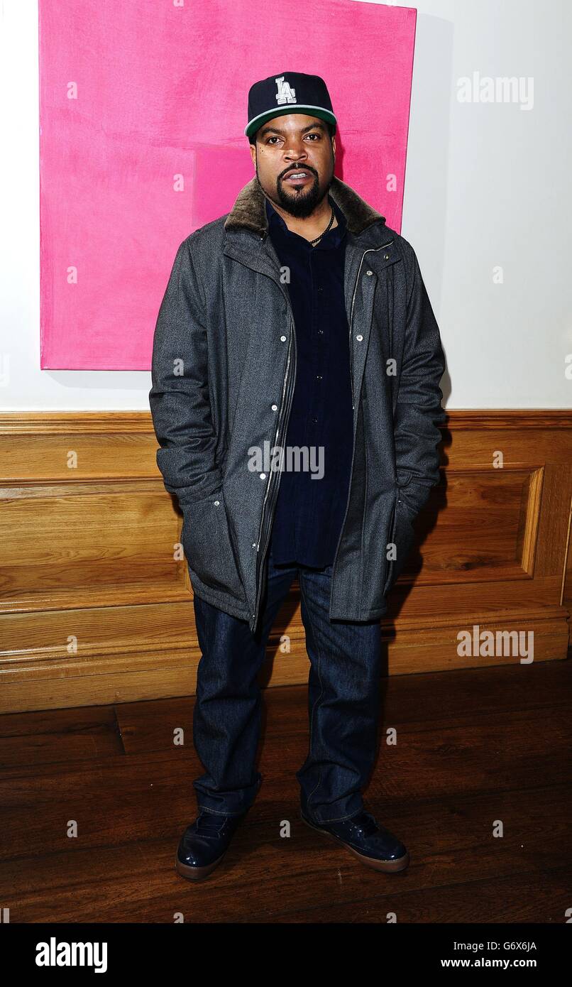 Ice Cube attending a celebrity music screening of Ride Along at The Soho  Hotel, London Stock Photo - Alamy