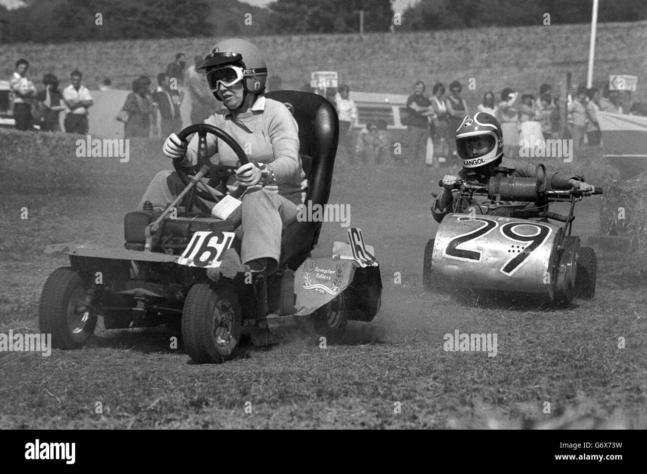 Motor Sport - Lawn Mower Racing - World Championship Stock Photo - Alamy