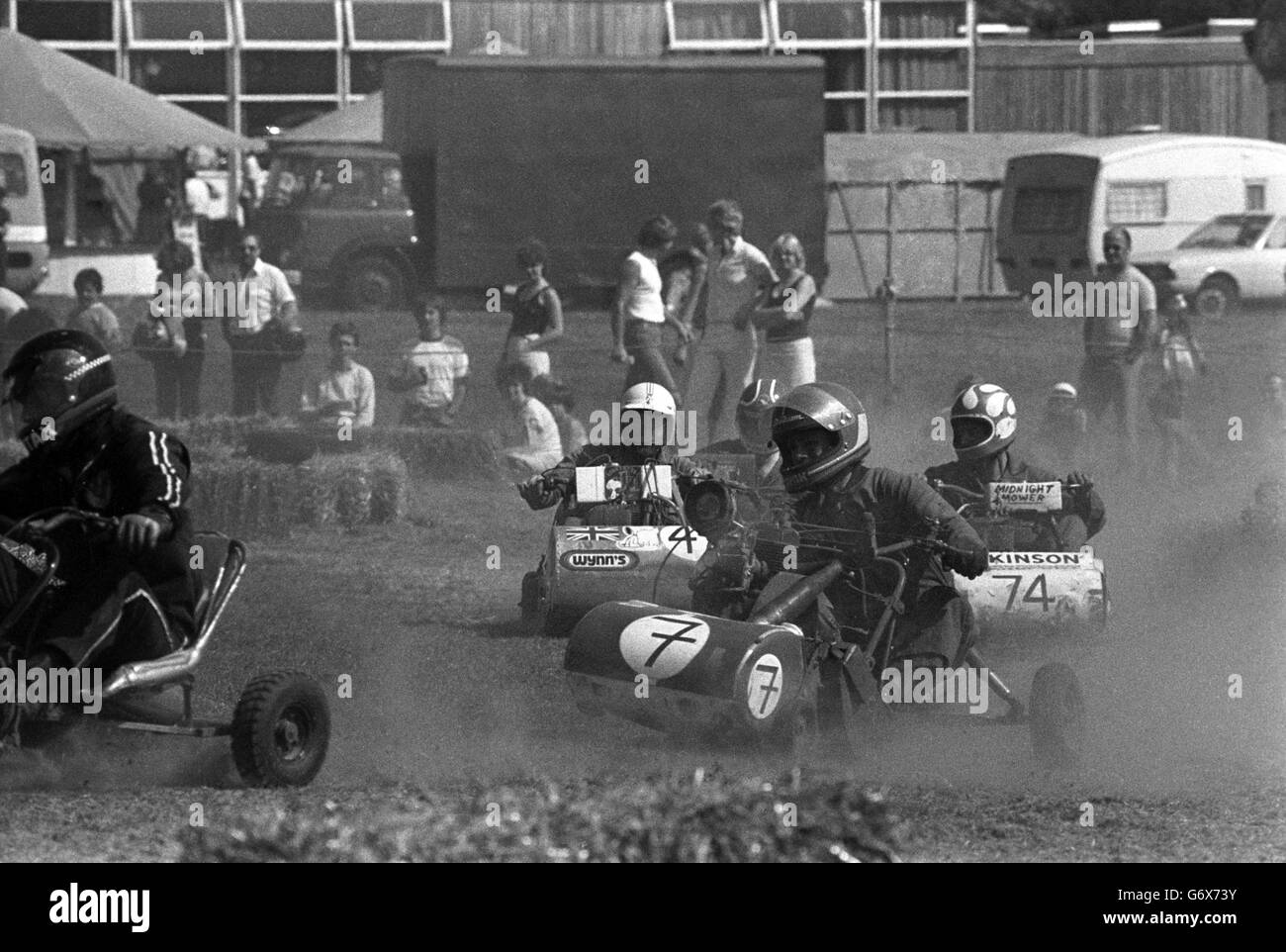 Motor Sport - Lawn Mower Racing - World Championship Stock Photo - Alamy