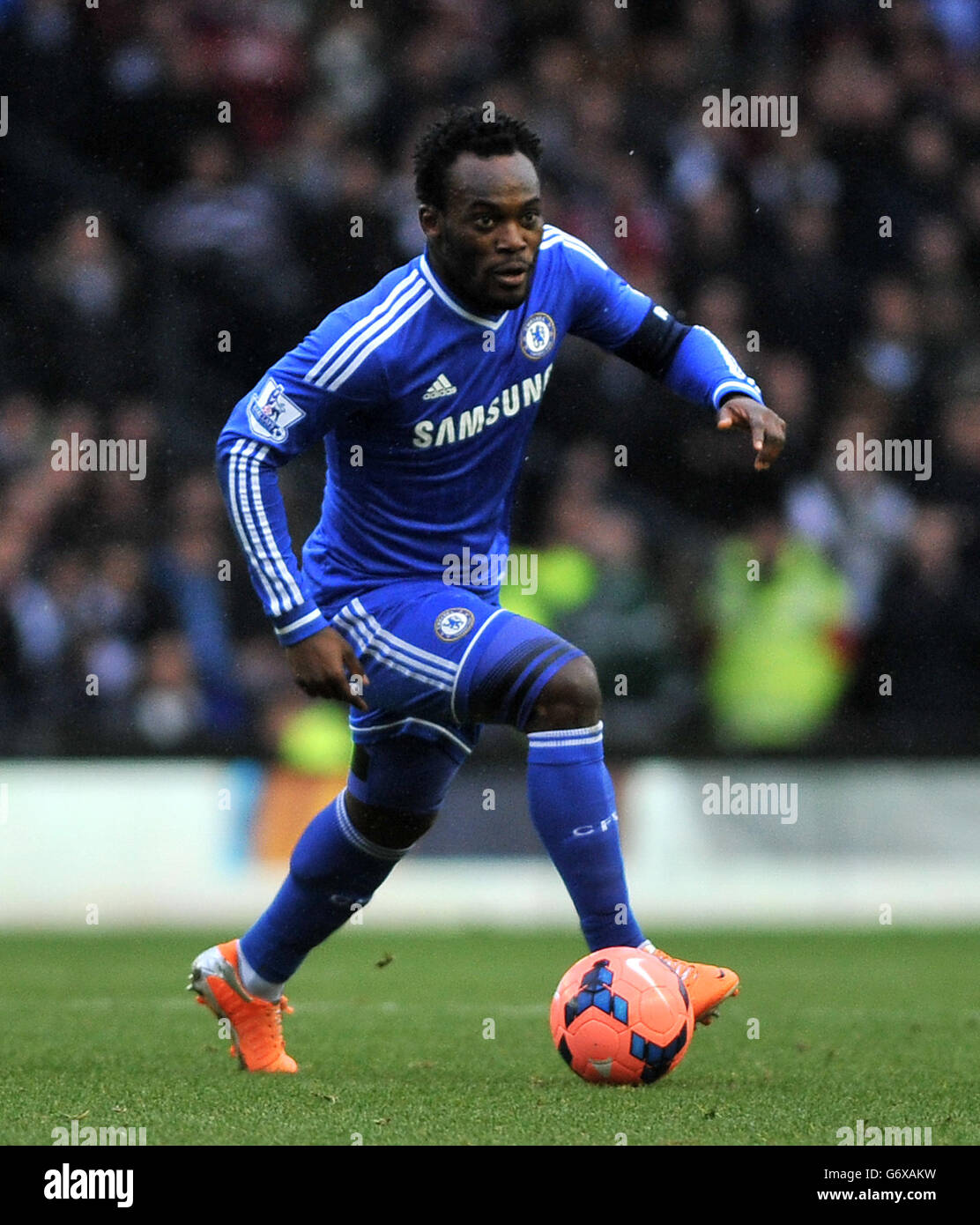 Soccer - FA Cup - Third Round - Derby County v Chelsea - iPRO Stadium. Michael Essien, Chelsea Stock Photo