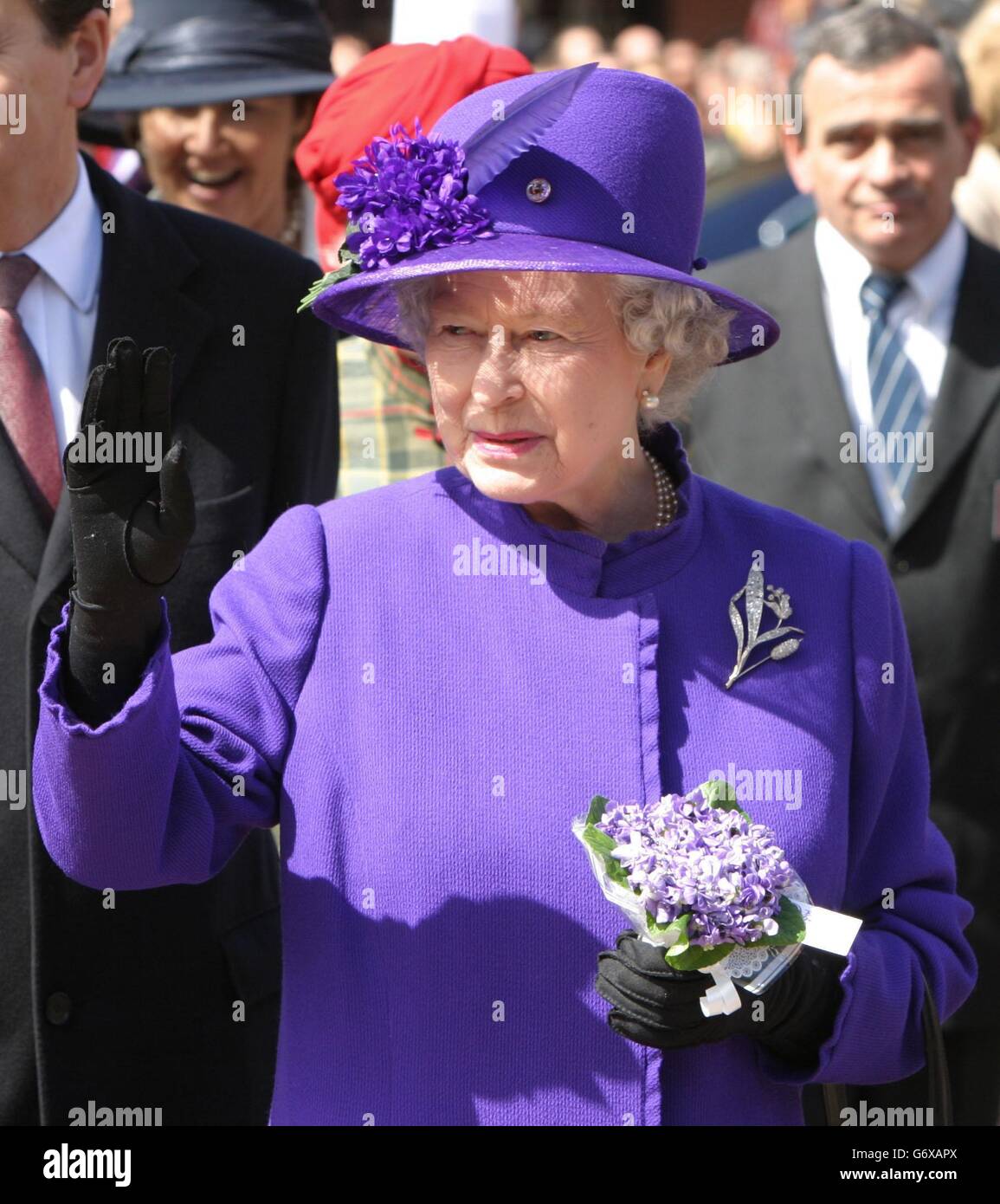 Royalty Queen Elizabeth II State Visit to France Stock Photo Alamy
