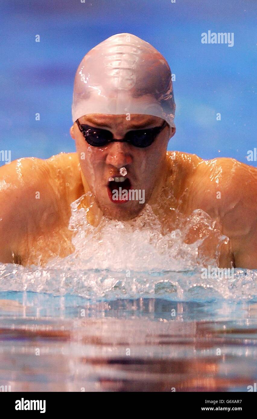 British Swimming Olympic Trials Stock Photo Alamy
