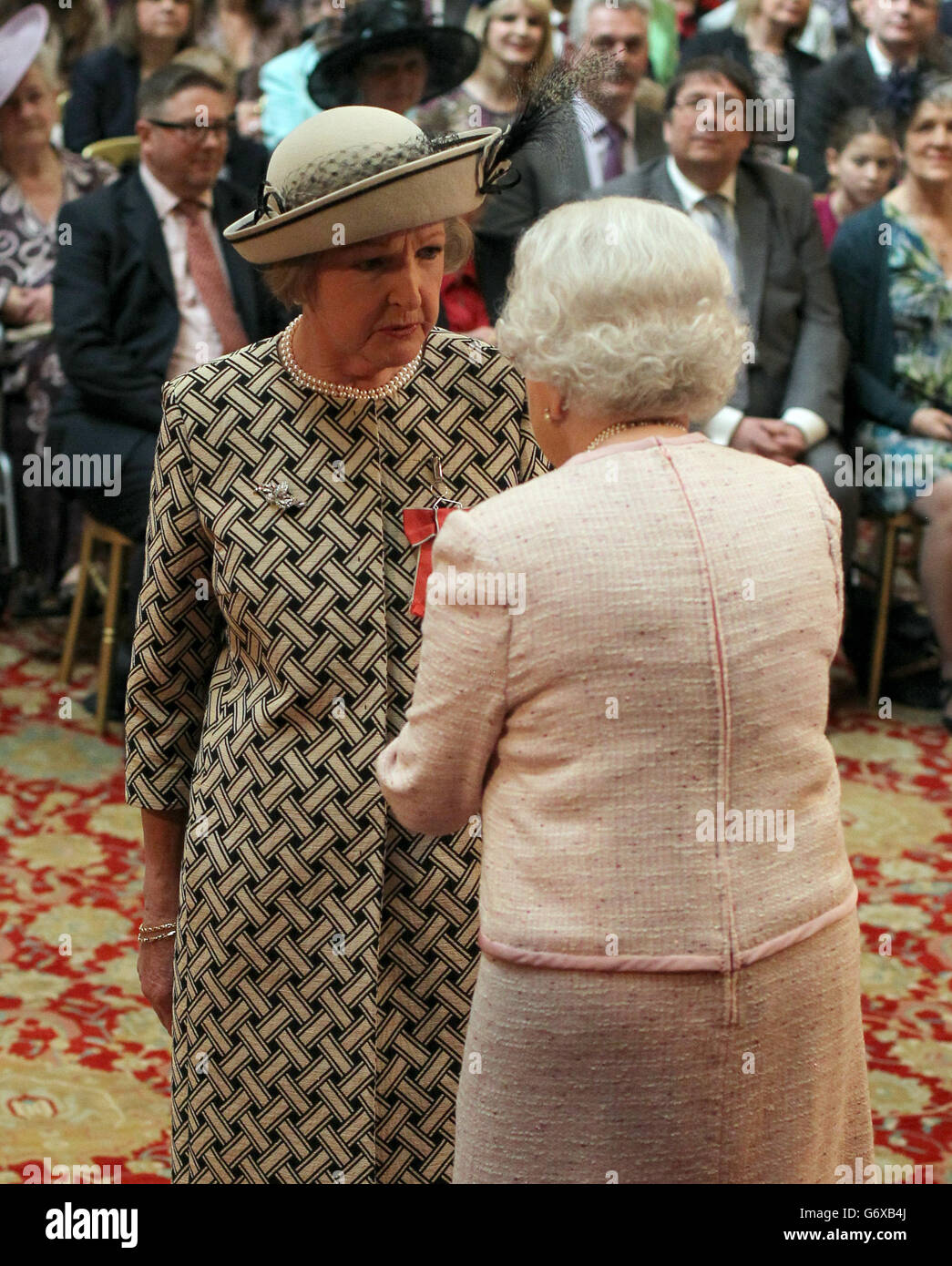 Actress Penelope Keith is made a Dame Commander of the British Empire