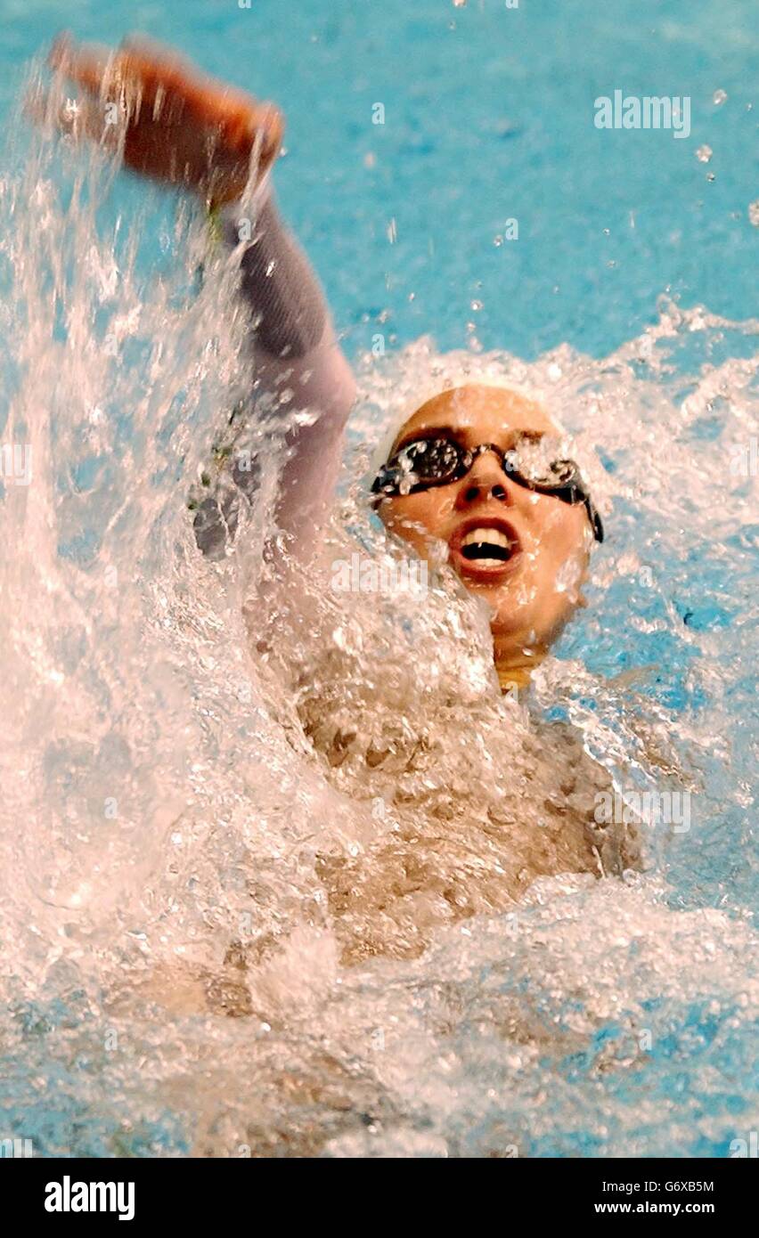 British Swimming Olympic Trials Stock Photo Alamy