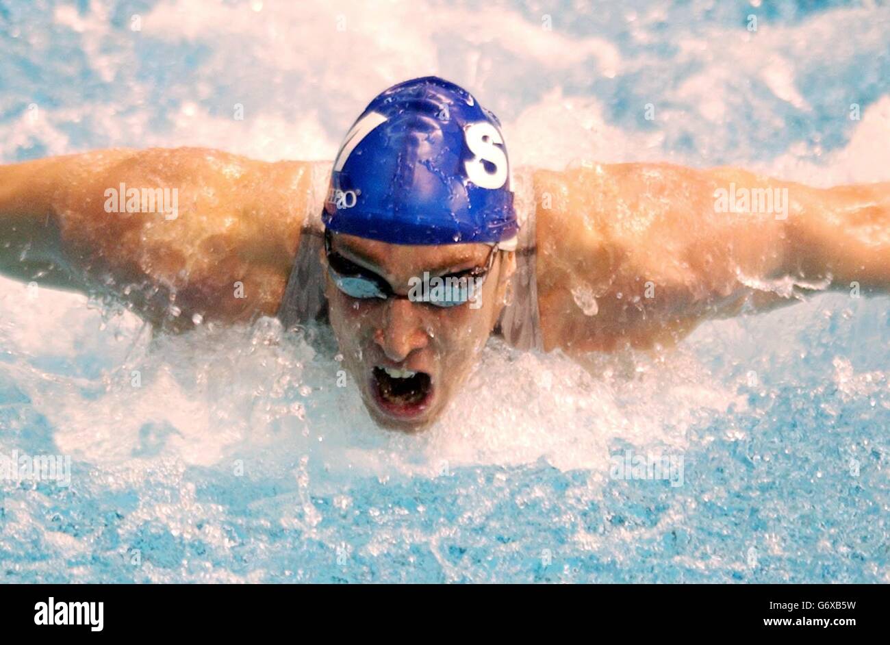 British Swimming Olympic Trials Stock Photo Alamy