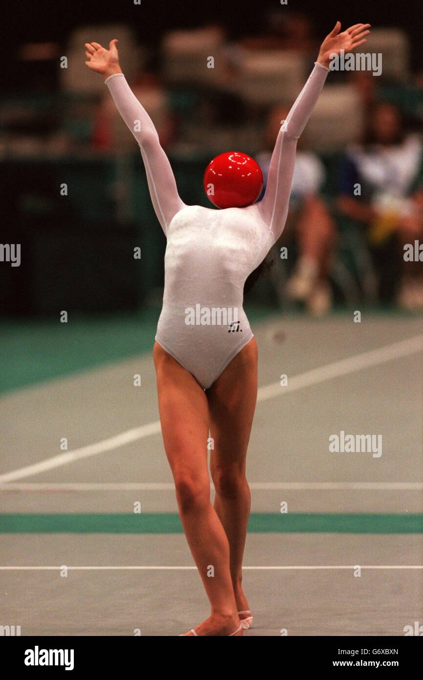 Los Juegos Olímpicos de Atlanta - Hombres - Aros de gimnasia Fotografía de  stock - Alamy