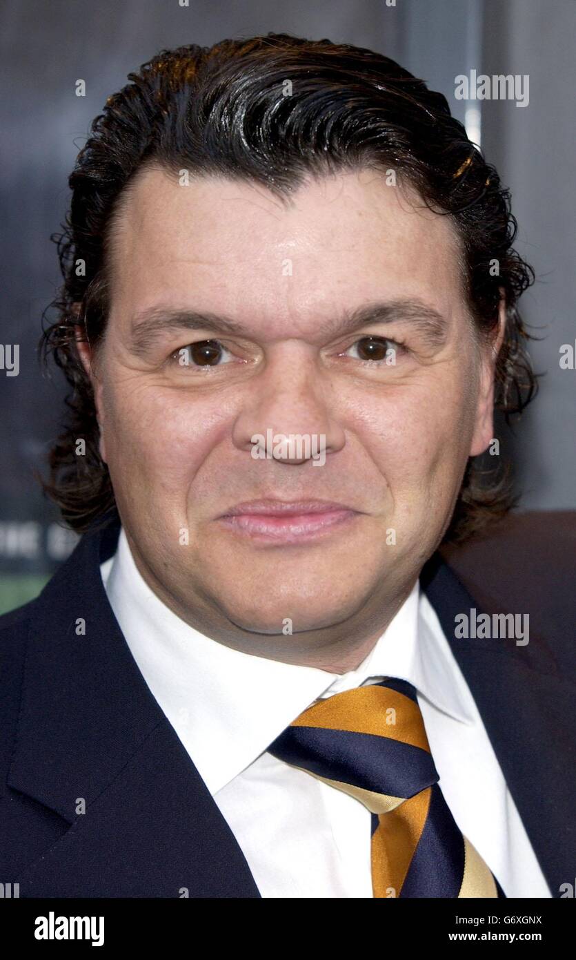 Jamie Foreman arrives for the UK premiere of I'll Sleep When I'm Dead at Screen On The Green in Islington, north London Stock Photo