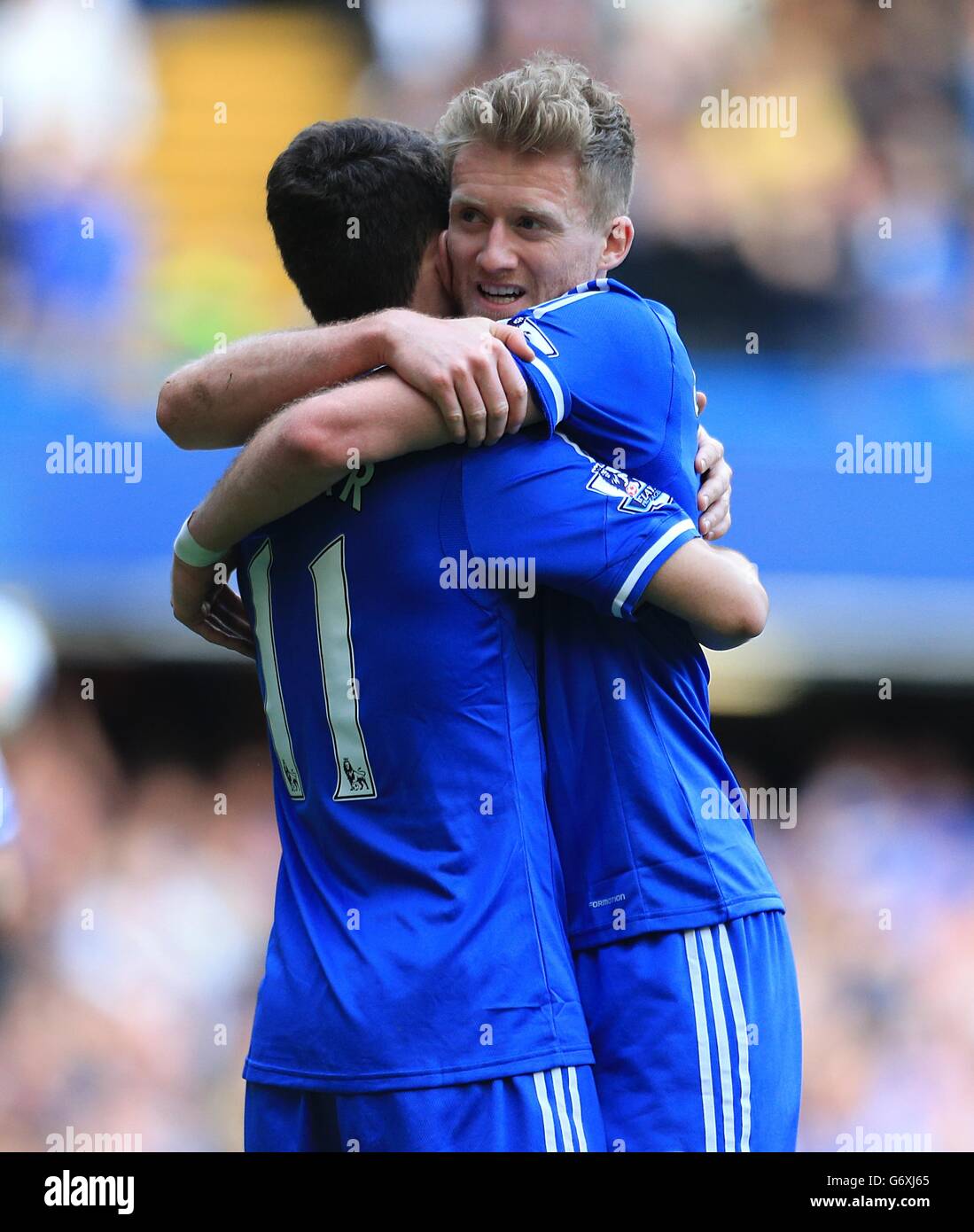 Soccer - Barclays Premier League - Chelsea v Arsenal - Stamford Bridge Stock Photo