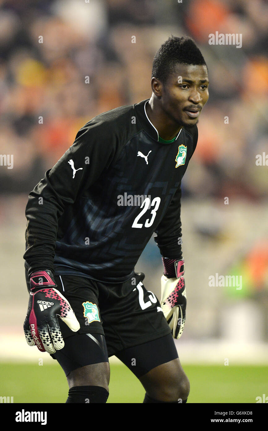 Soccer - International Friendly - Belgium v Ivory Coast - Stade Roi Baudouin Stock Photo