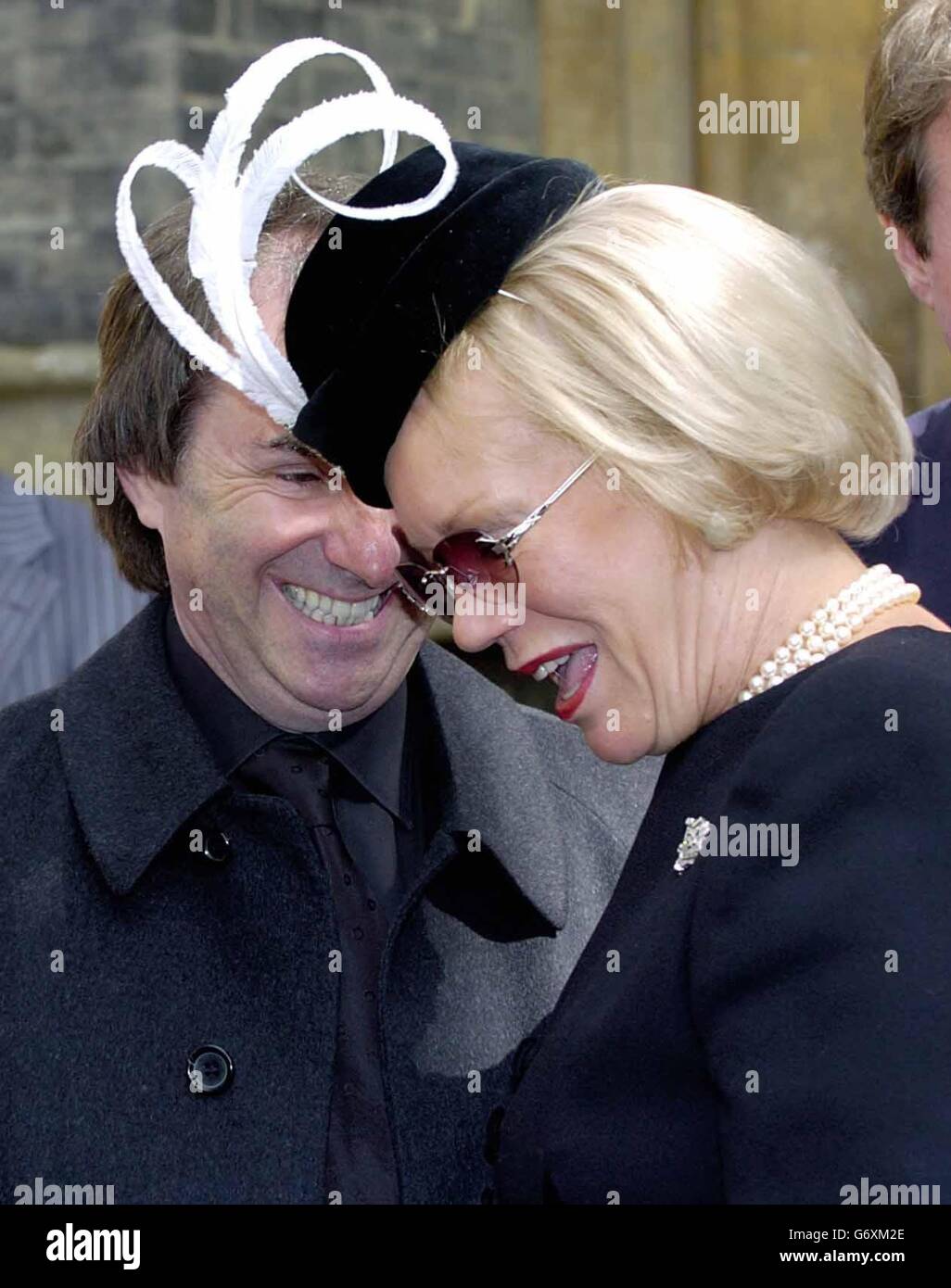 Robert Sangster funeral Stock Photo
