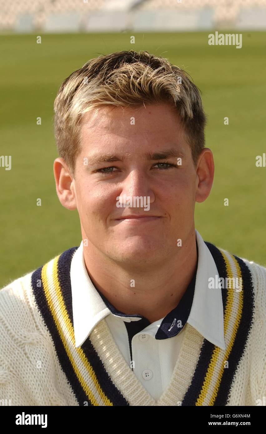 Hampshire Cricket Team 2004 Stock Photo Alamy