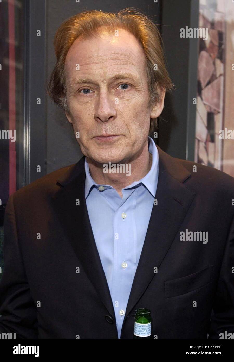 Actor Bill Nighy arrives for the UK premiere of I'll Sleep When I'm Dead at Screen On The Green in Islington, north London. Stock Photo