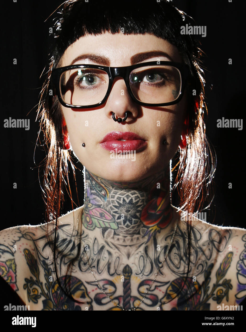 Scottish Tattoo Convention Edinburgh Stock Photo Alamy