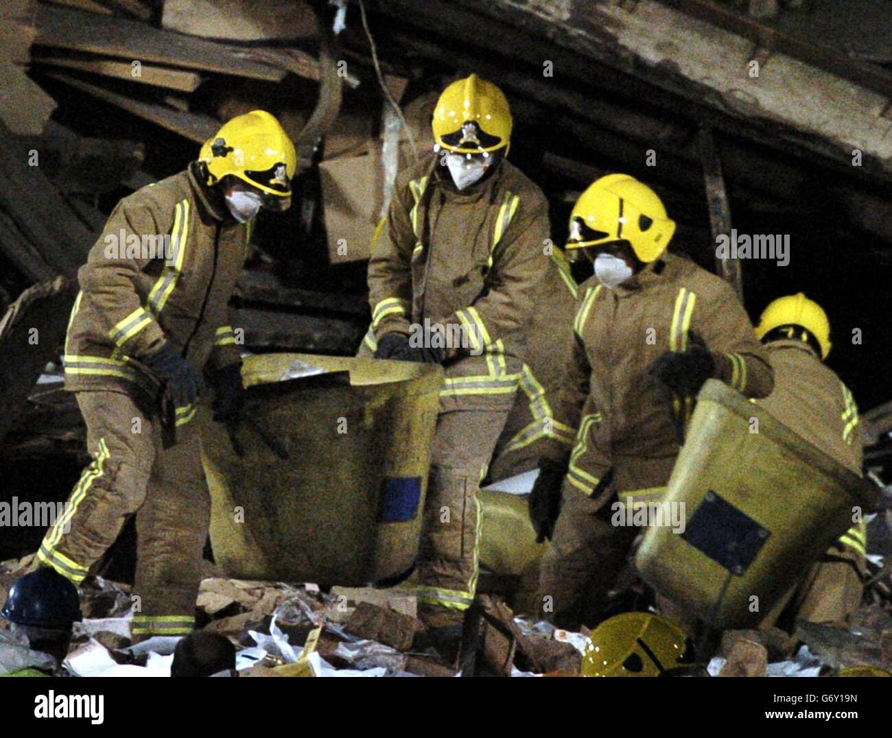 Glasgow stockline plastics explosion hires stock photography and