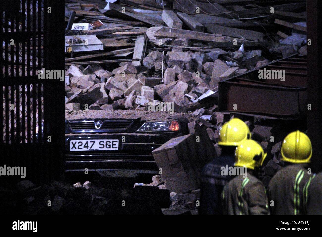 At the stockline plastics factory in glasgow which collapsed tuesday hi