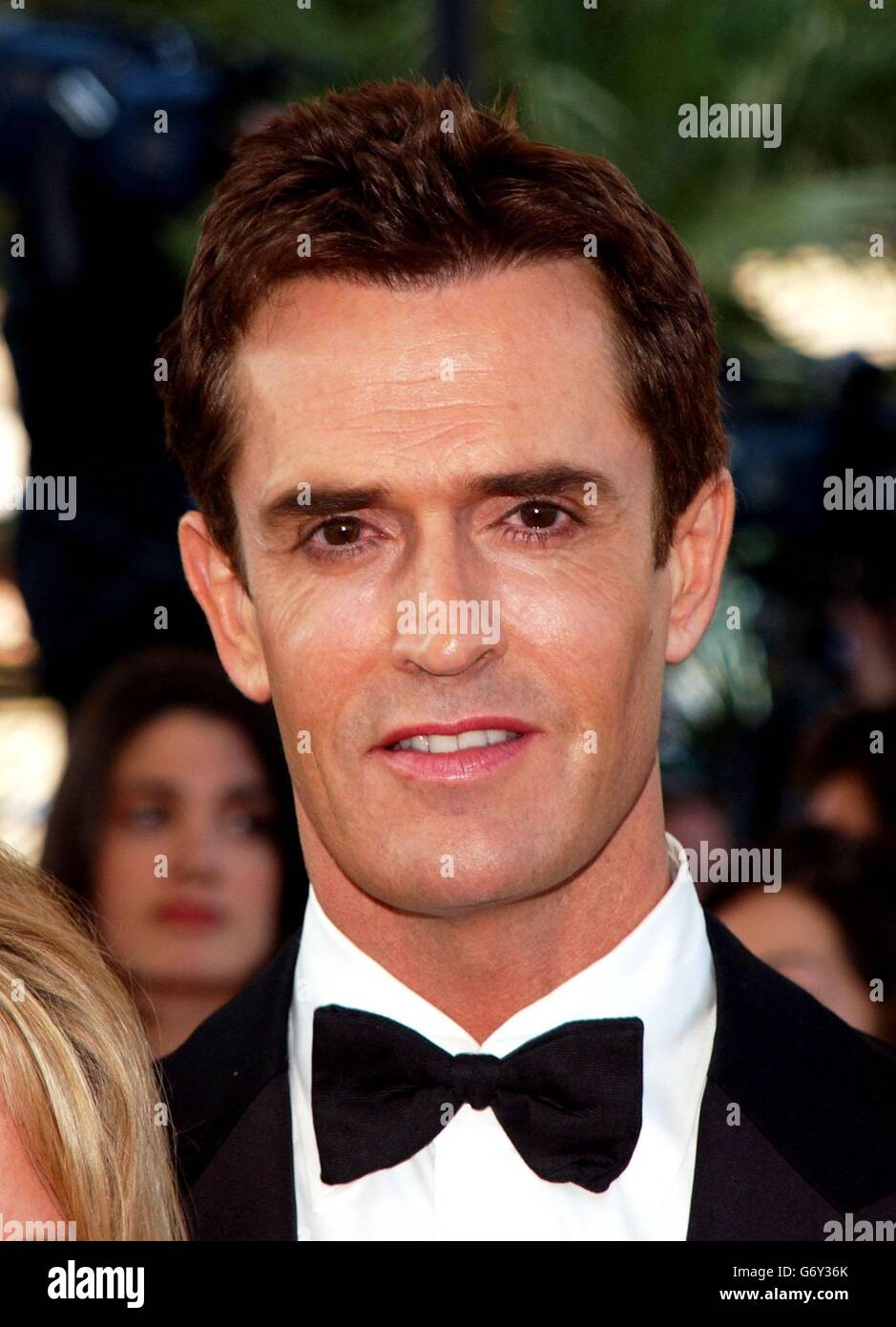 Actor Rupert Everett Arrives For The Premiere Of Shrek 2 At The Palais