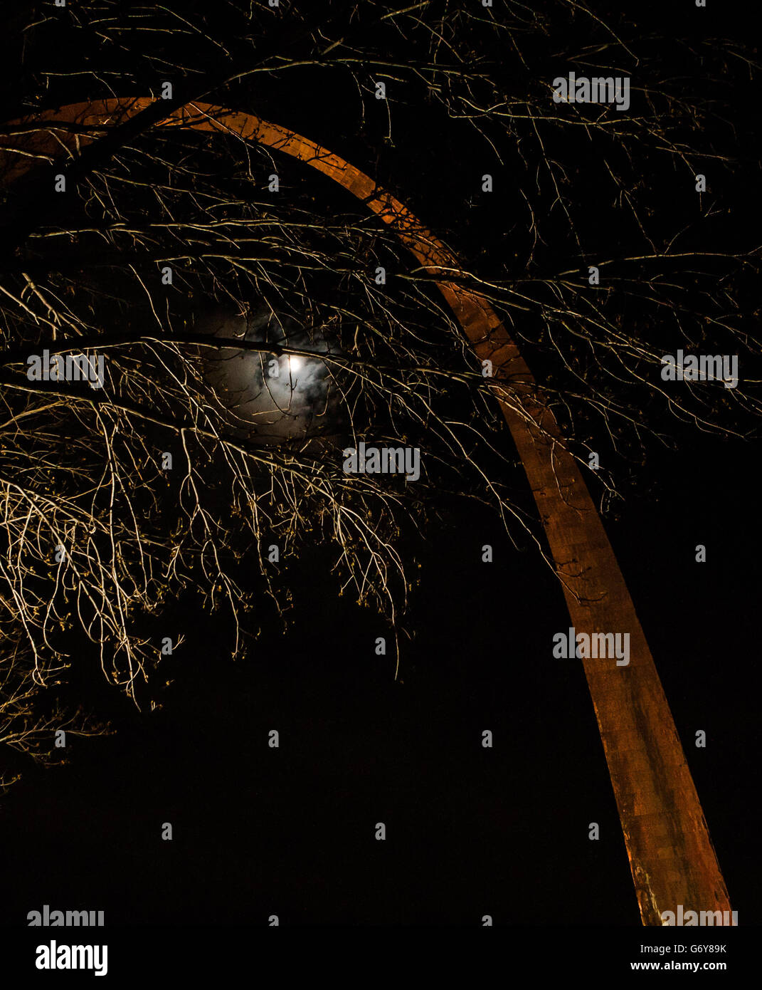 Moon arch hi-res stock photography and images - Alamy