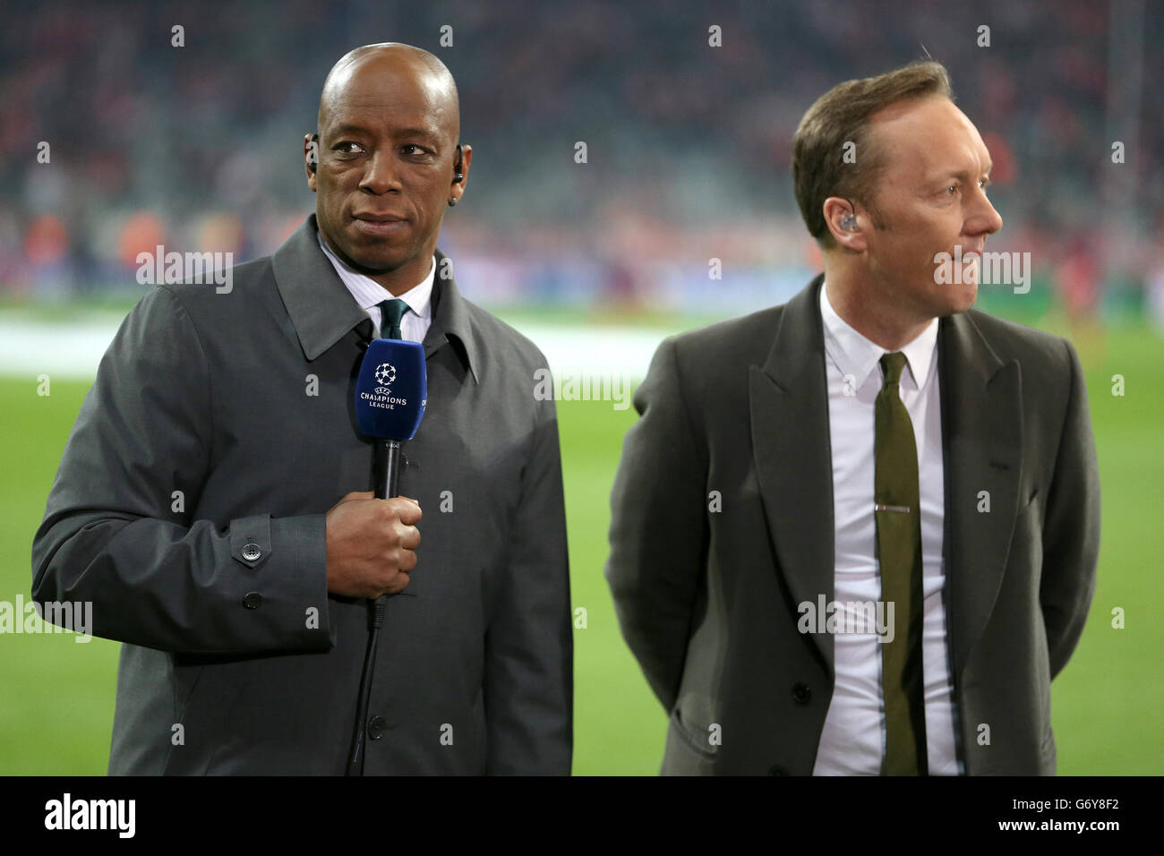 Soccer - UEFA Champions League - Round of 16 - Second Leg - Bayern Munich v Arsenal - Allianz Arena Stock Photo