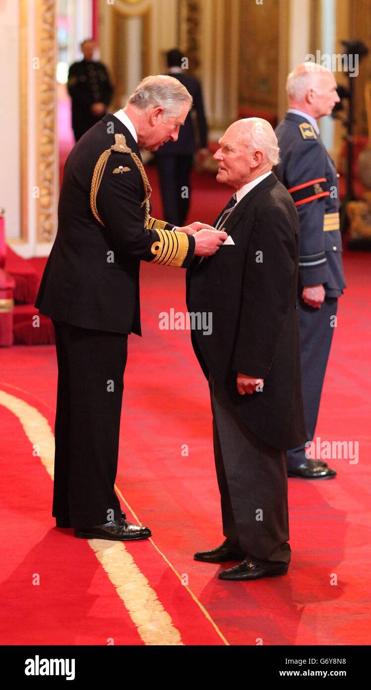 Bruce Ropner from Bedale is made an Officer of the Order of the British ...