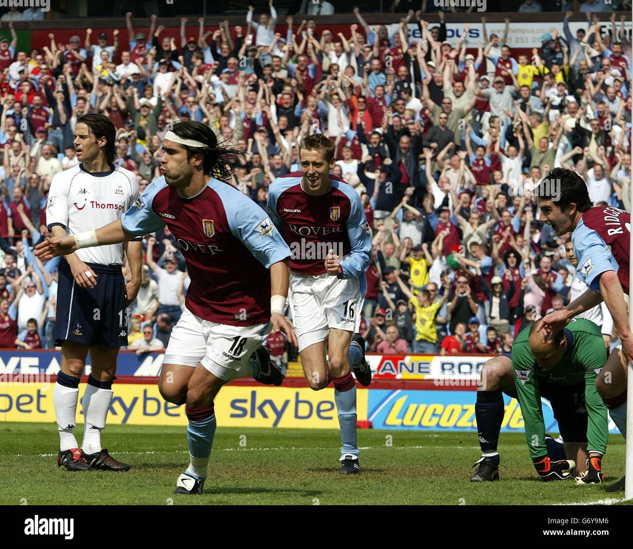 Villa v Spurs Stock Photo Alamy