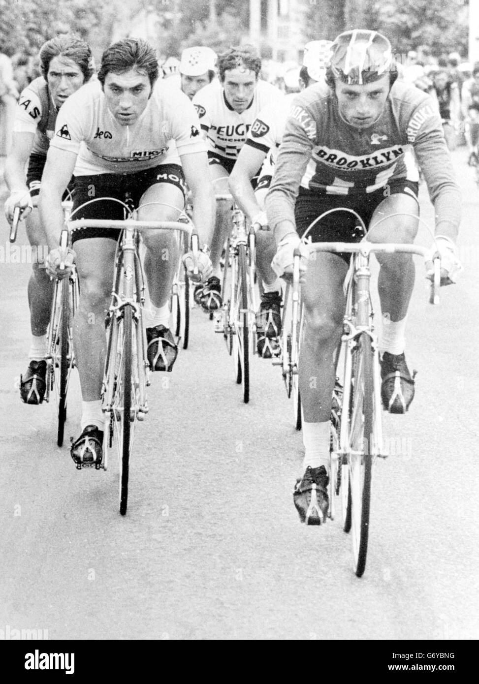 The 1974 Tour de France Stock Photo