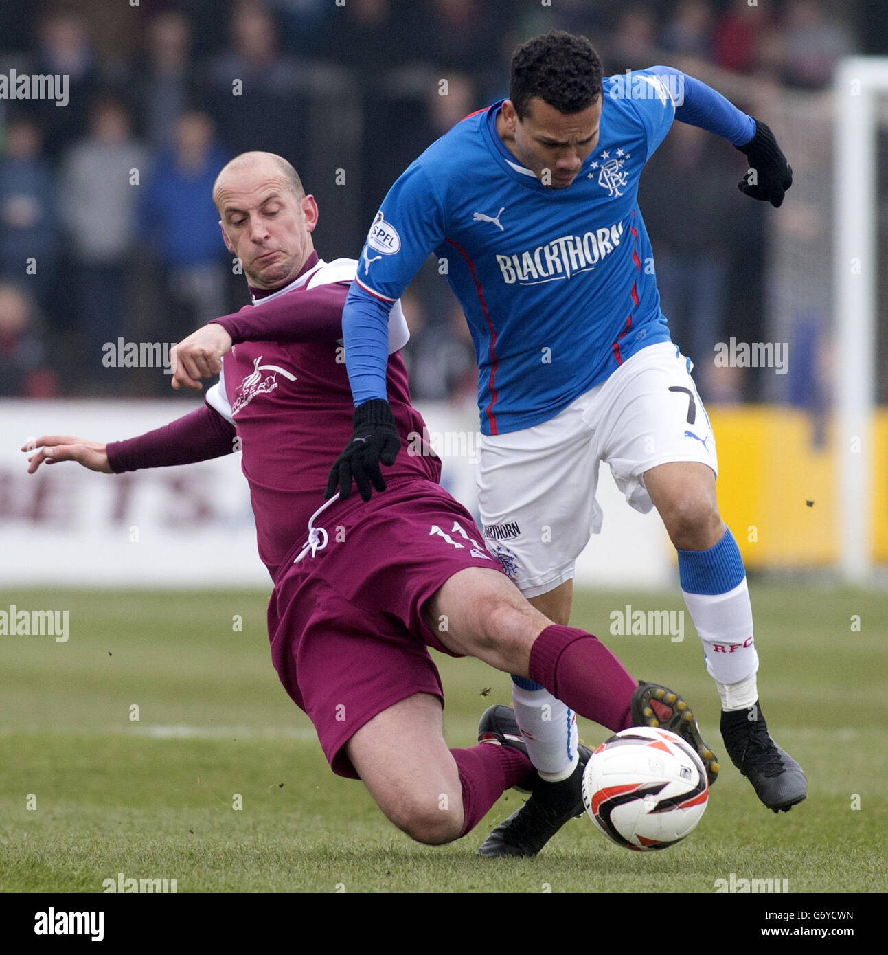 Soccer - Scottish League One - Arbroath v Rangers - Gayfield Park Stock Photo