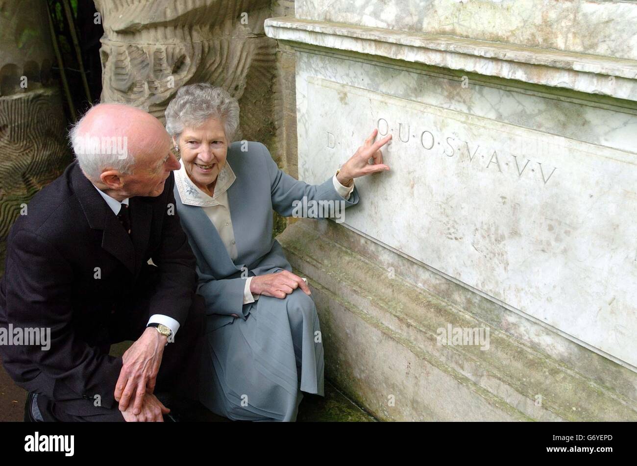 Holy Grail inscription Stock Photo - Alamy