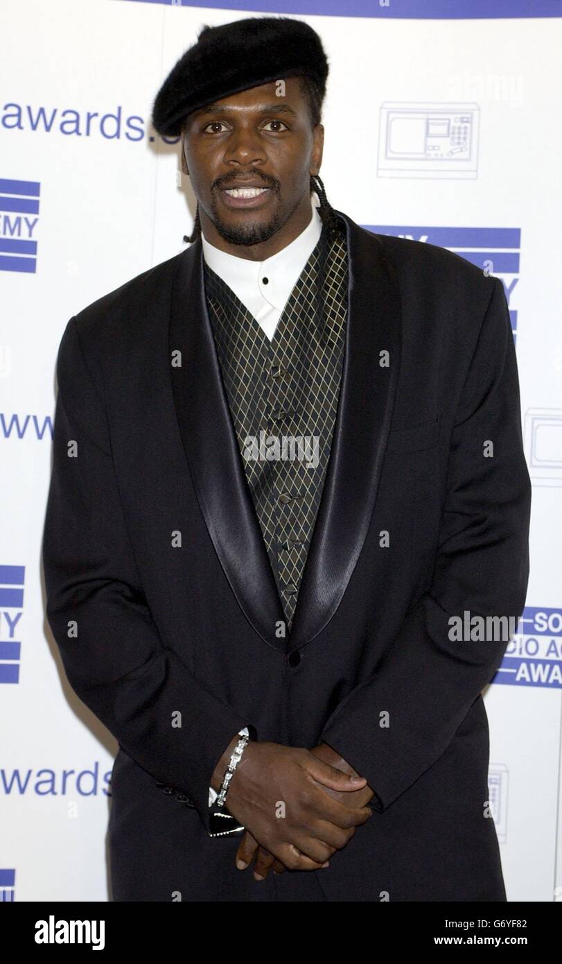 Showbiz celebrity ceremony radio sport boxing boxer beret audley