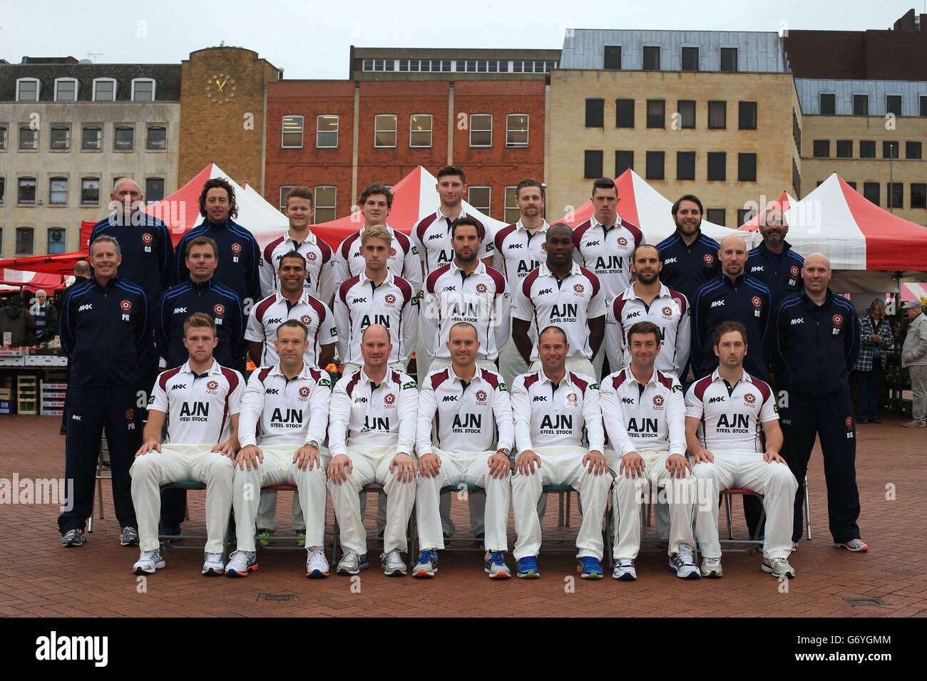 Cricket - 2014 Northamptonshire CCC Media Day - The County Cricket Ground Stock Photo