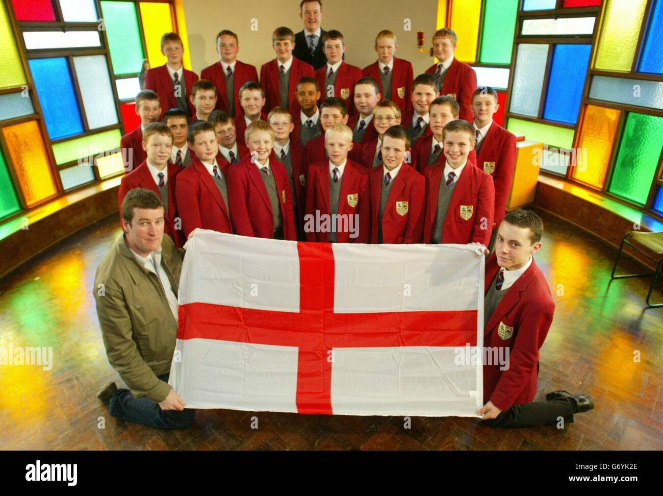 St Francis Xavier College choir Stock Photo Alamy