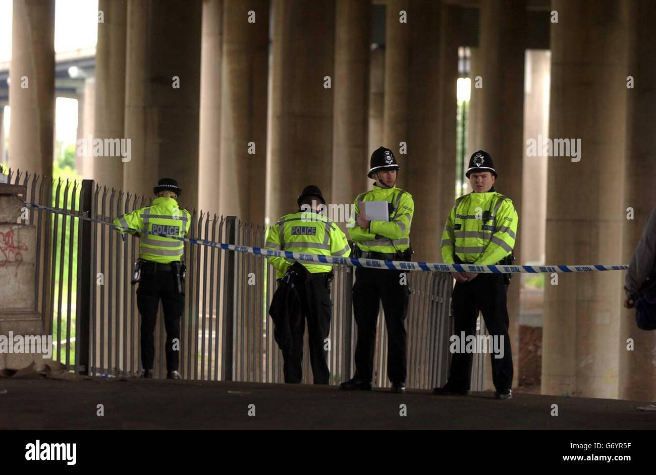 Police Officer Stabbed In Birmingham Stock Photo - Alamy