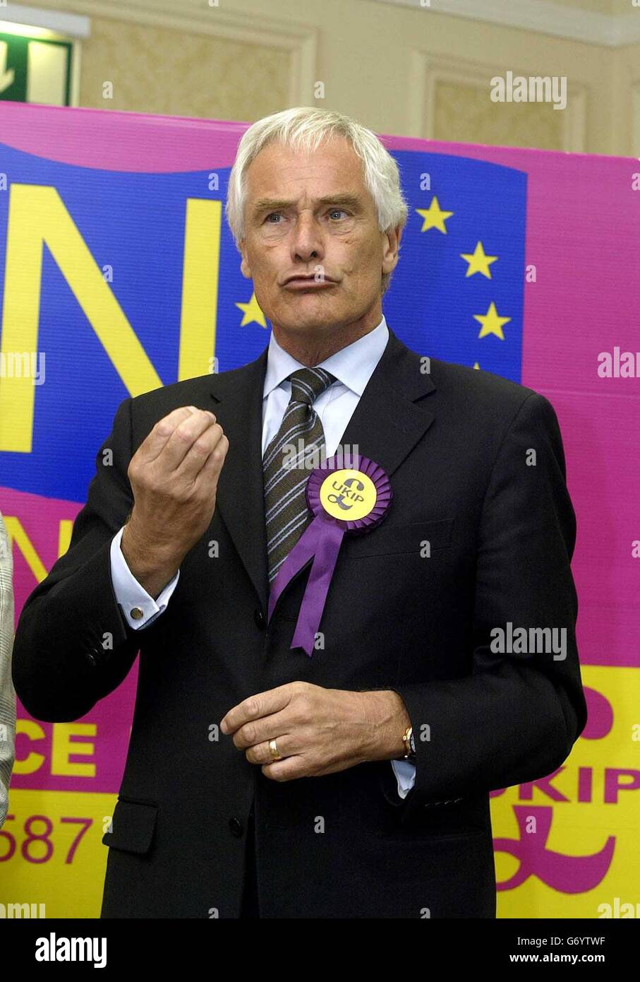 Robert Kilroy Silk the latest member of the UK Independence