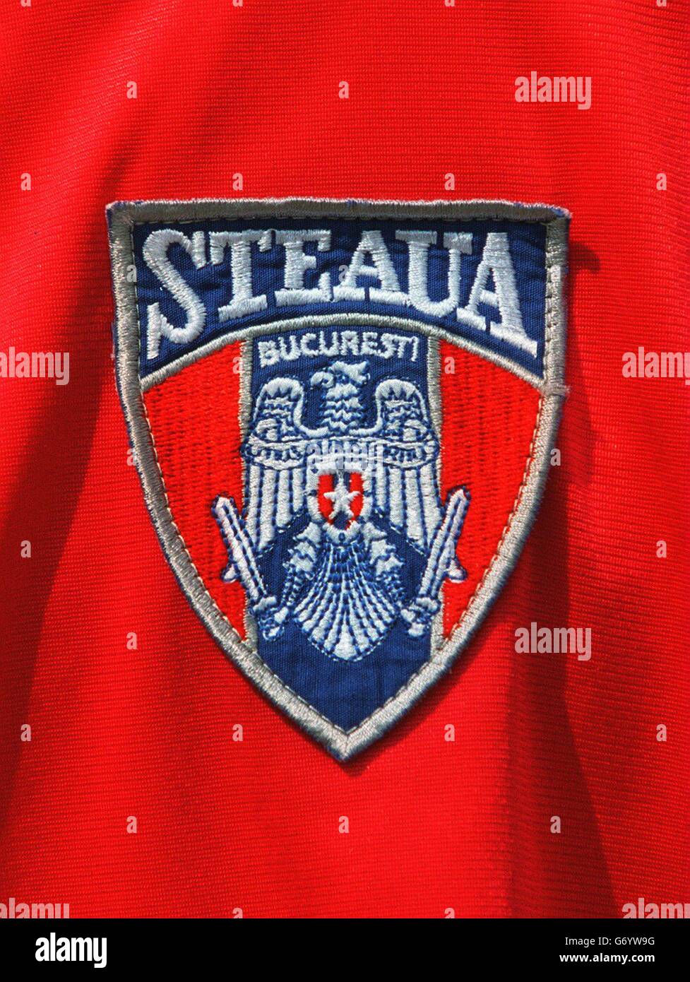 Pennant football club CS FC STEAUA Bucuresti Bucharest Romania soccer