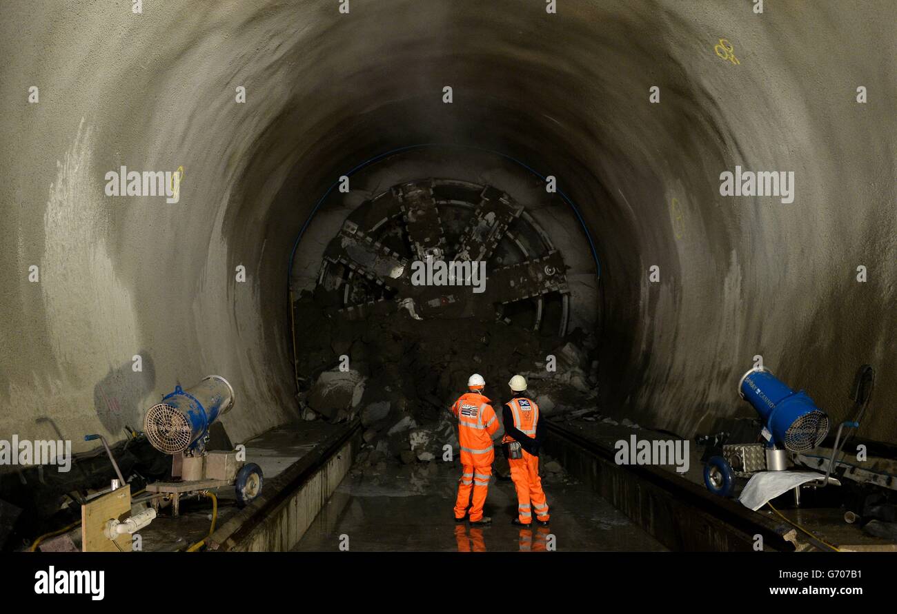 Tunnel construction manager for crossrail right and roger escoda hires