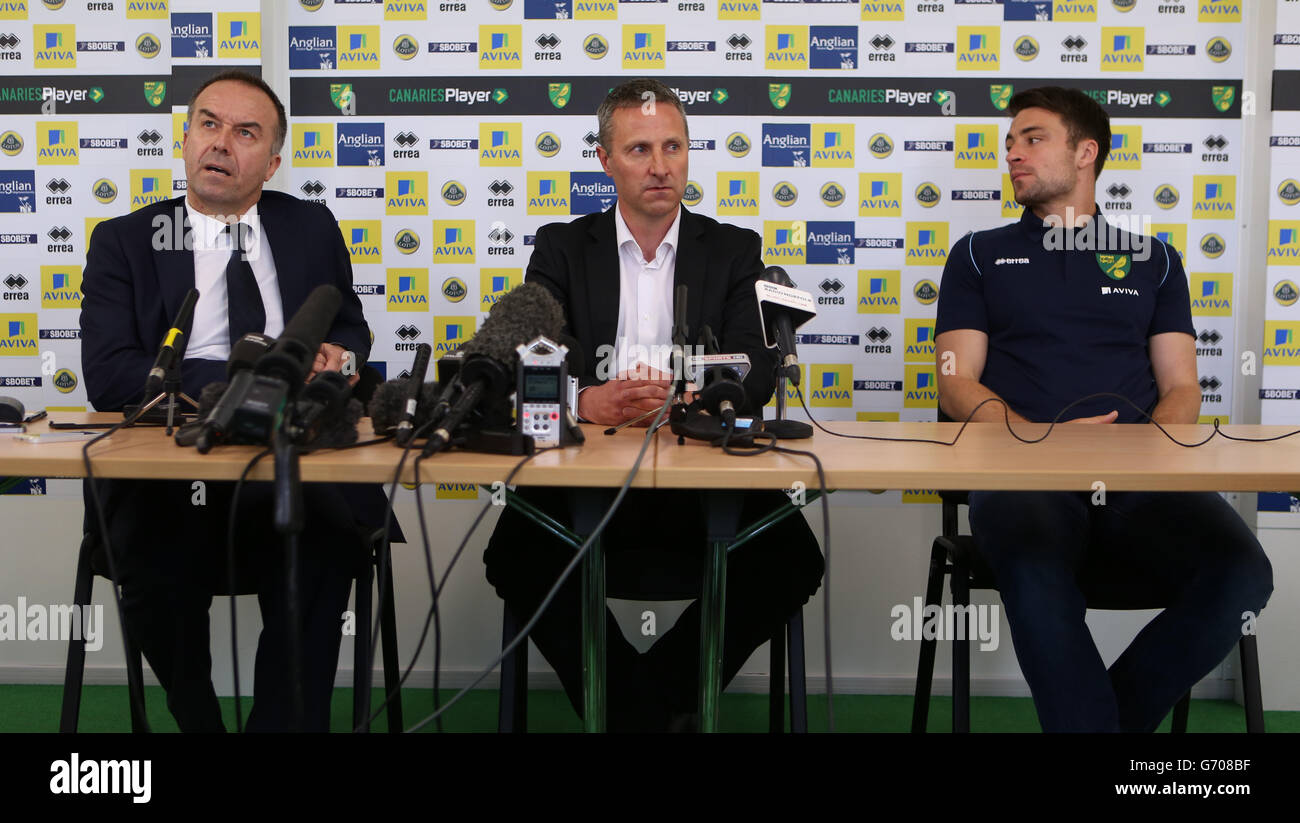 Soccer norwich city press call colney training centre hires stock