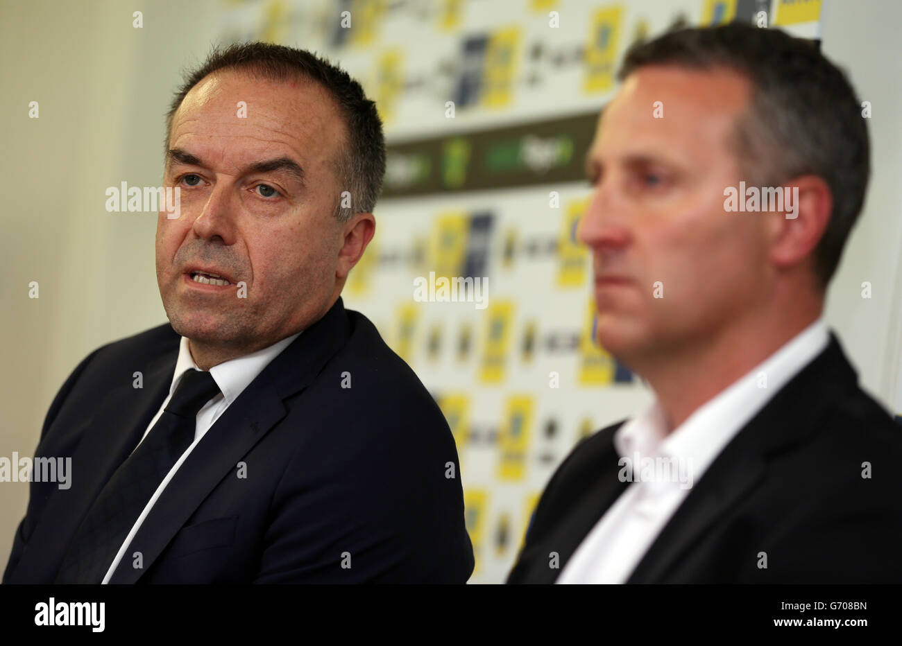 Soccer norwich city press call colney training centre hires stock