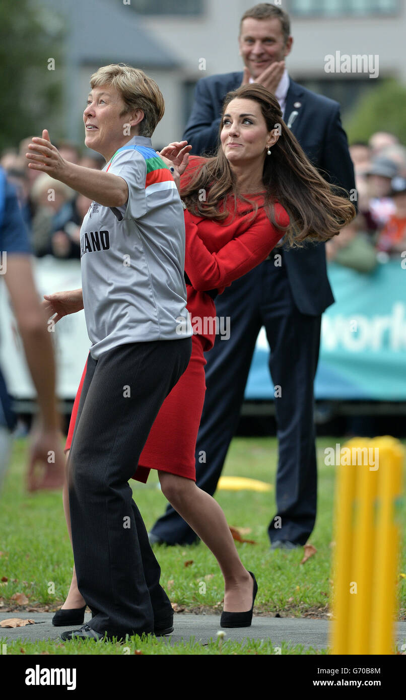 Royal Tour of Australia and NZ - Day 8 Stock Photo