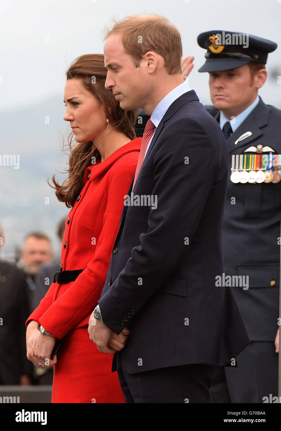 Royal Tour of Australia and NZ - Day 8 Stock Photo