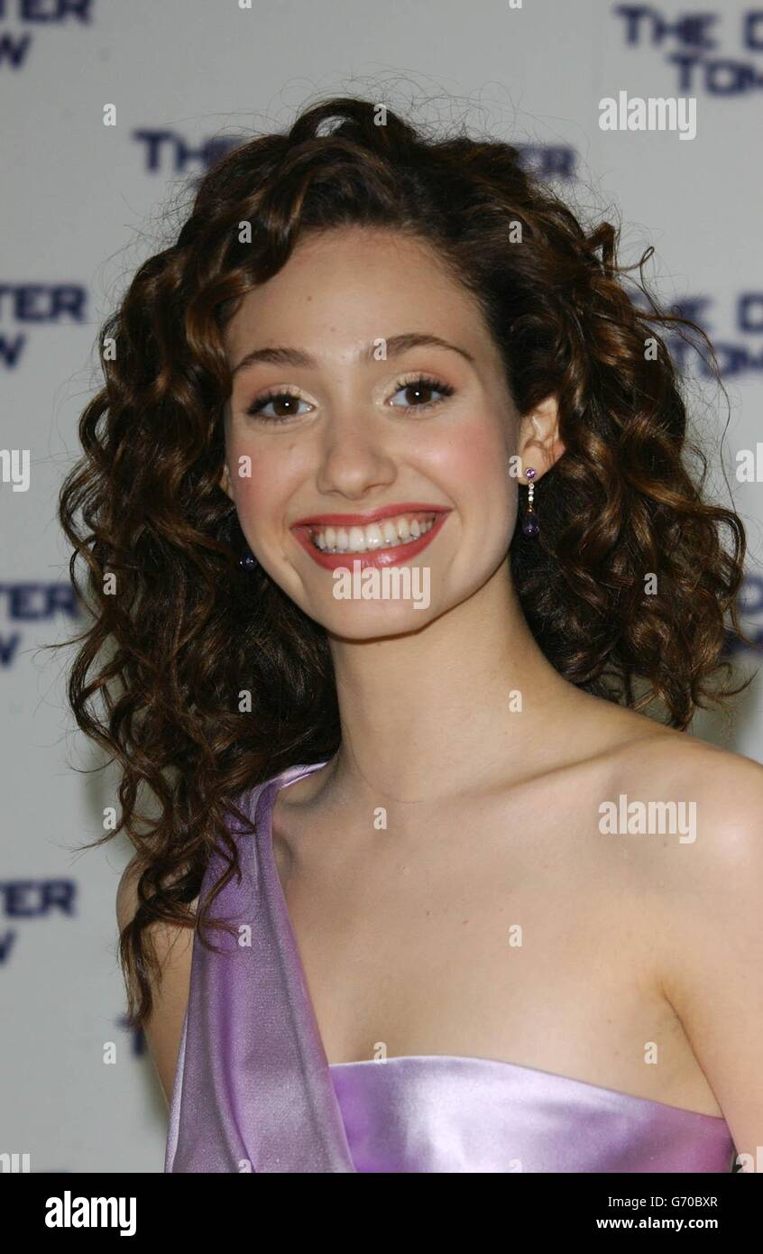 Emmy Rossum The Day After Tomorrow Premiere Stock Photo - Alamy