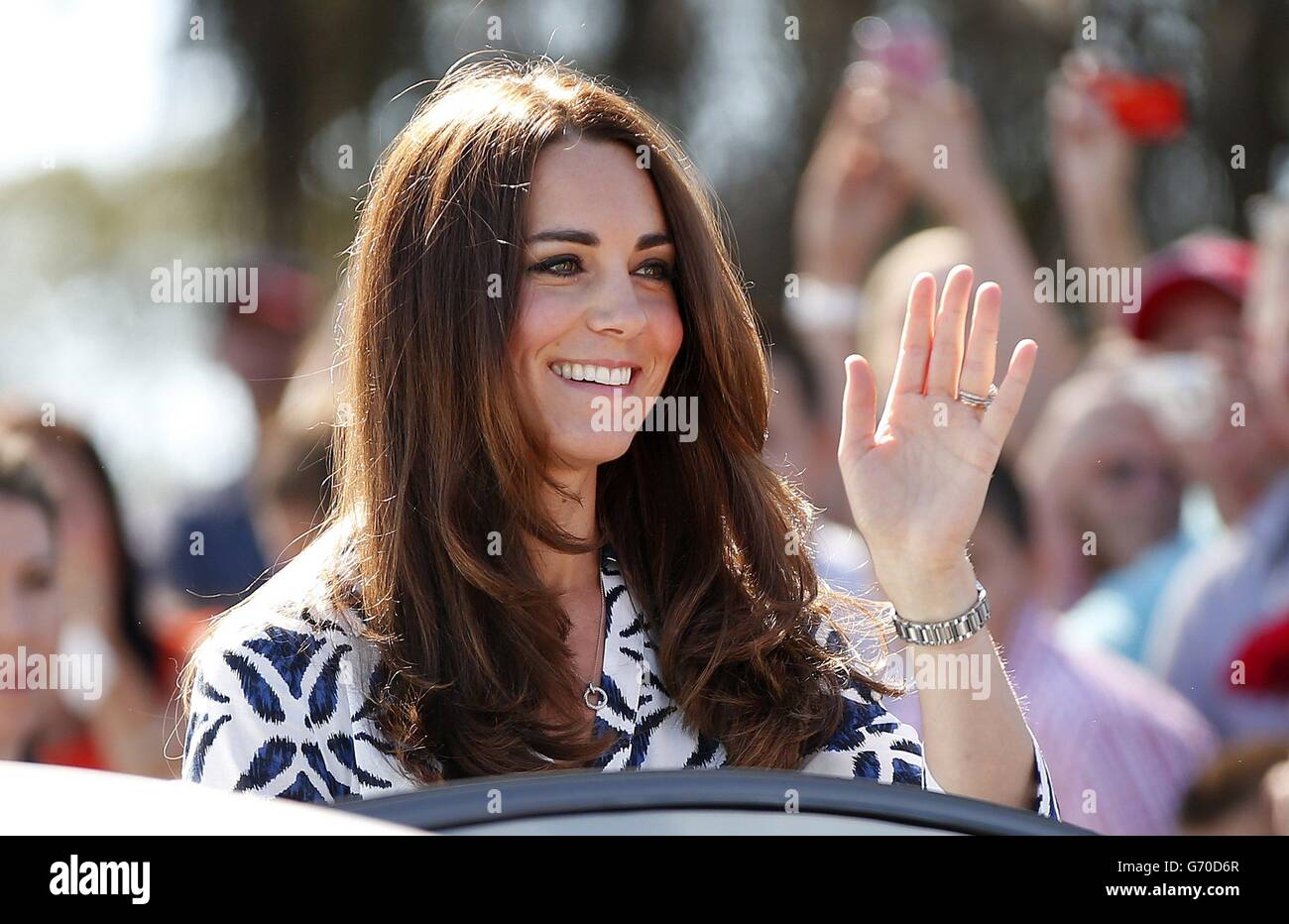 Royal visit to Australia and NZ - Day 11 Stock Photo