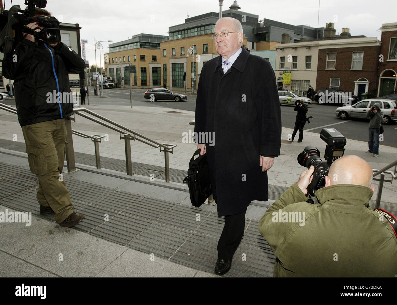 Anglo Irish court case Stock Photo Alamy