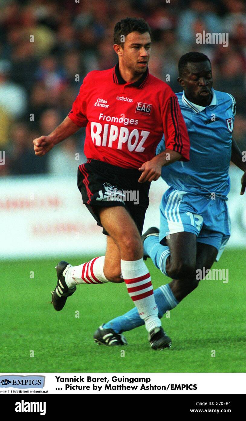 Fanion Coupe De France 1994 - Guingamp Vs Cannes - Football