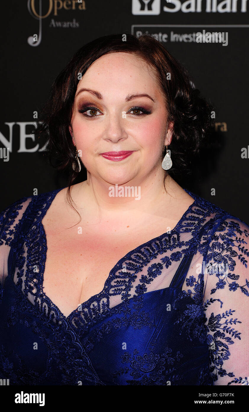 Helena Dix attending the International Opera Awards 2014 held at the ...