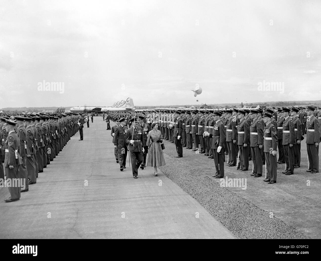 Aviation - Royal Air Force Coronation Review - Odiham Stock Photo - Alamy