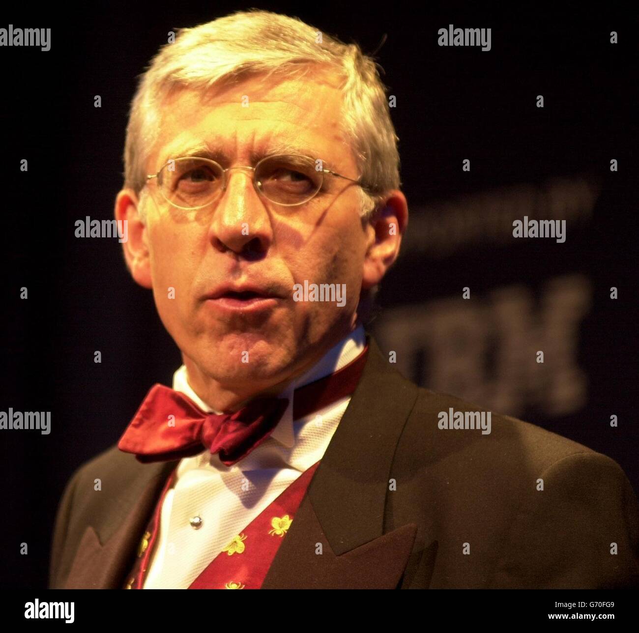 Jack Straw CBI Dinner 2004 Stock Photo Alamy