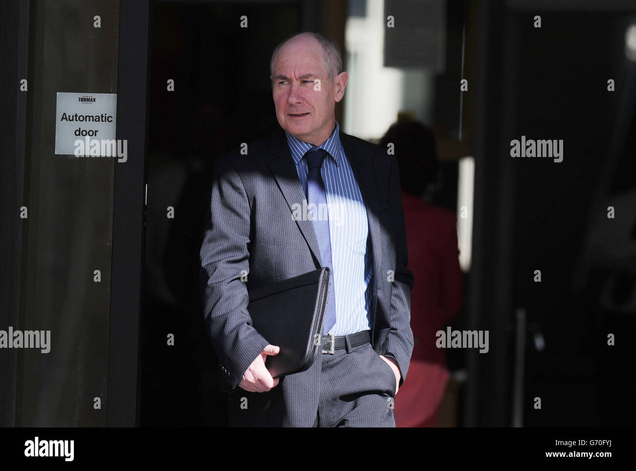 Canoe fraudster John Darwin leaves Teesside Crown Court, Middlesbrough