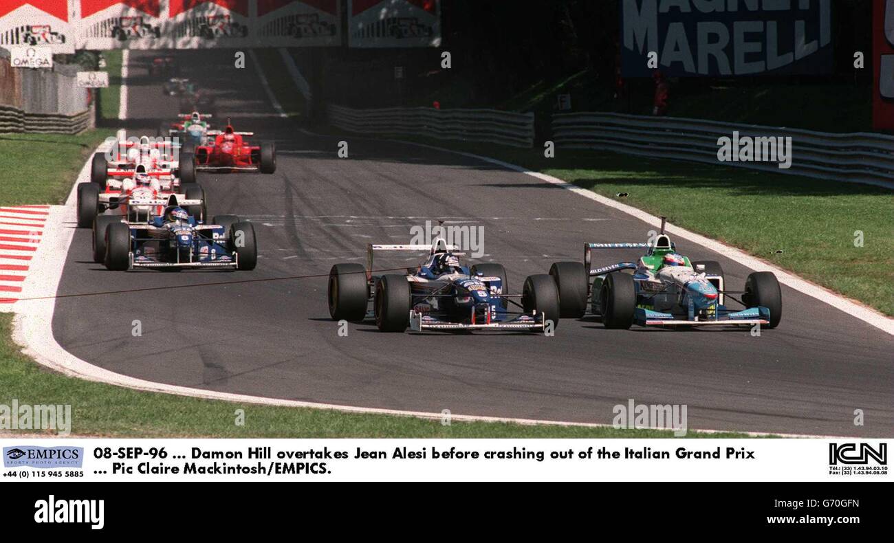 Motor Racing ... Italian Grand Prix Stock Photo - Alamy