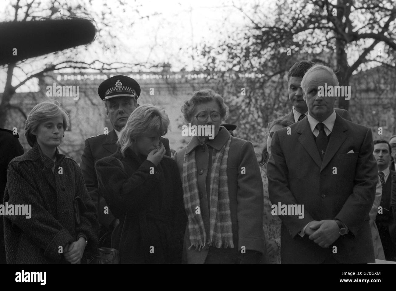 Crime - St James's Square Shooting - WPC Yvonne Fletcher Memorial - London Stock Photo