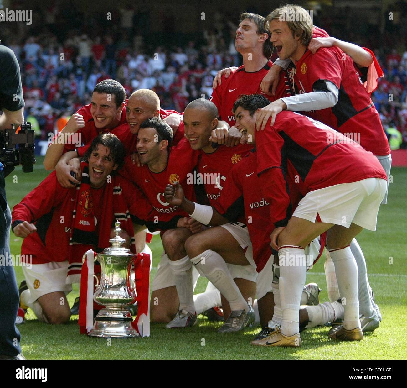 FA Cup Final 2004 Stock Photo Alamy
